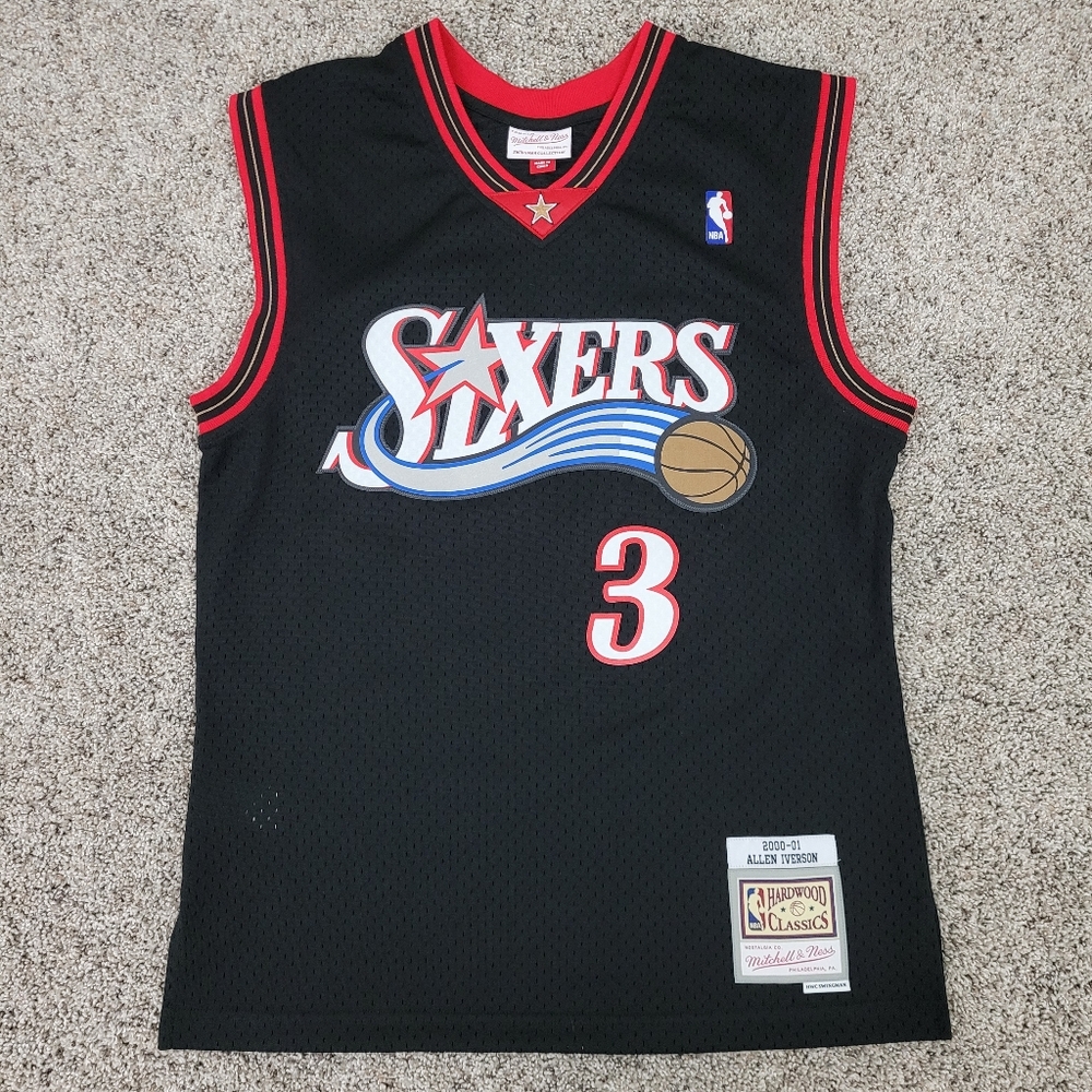 Mitchell & Ness Allen Iverson Swingman Jersey Philadelphia 76ers Mens Medium